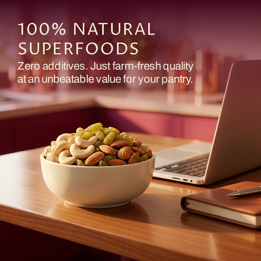 Upgrade Your Daily Snacking: The Power of 100% Natural Superfoods